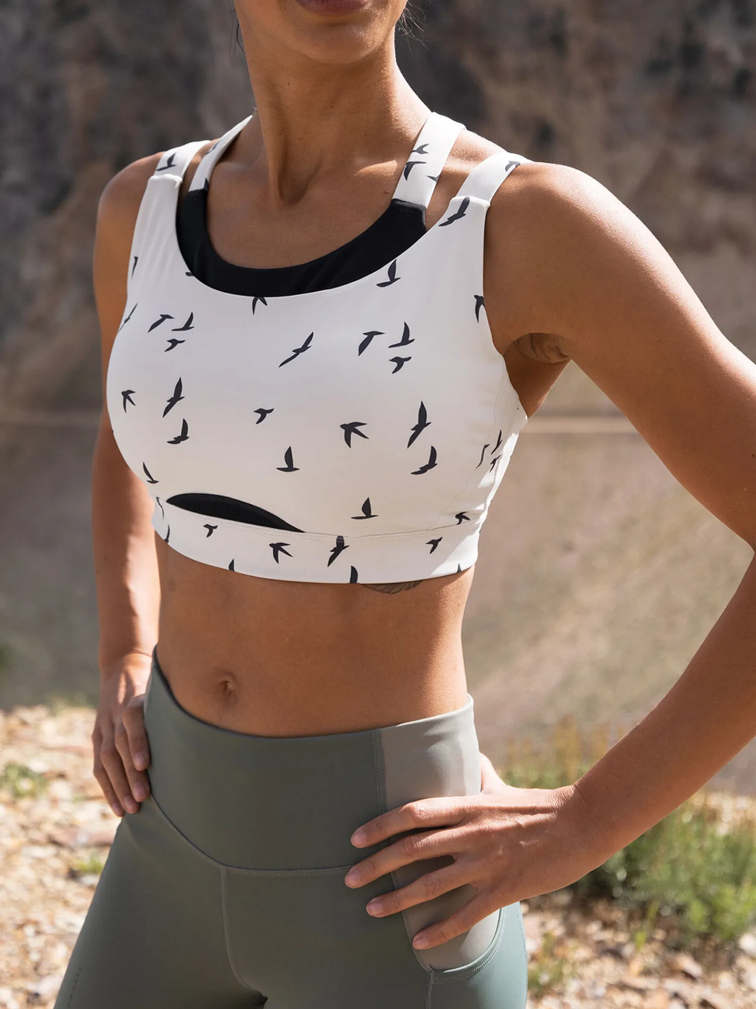 Women Title Nine Sports Bras>Tern It Up Sports Bra
