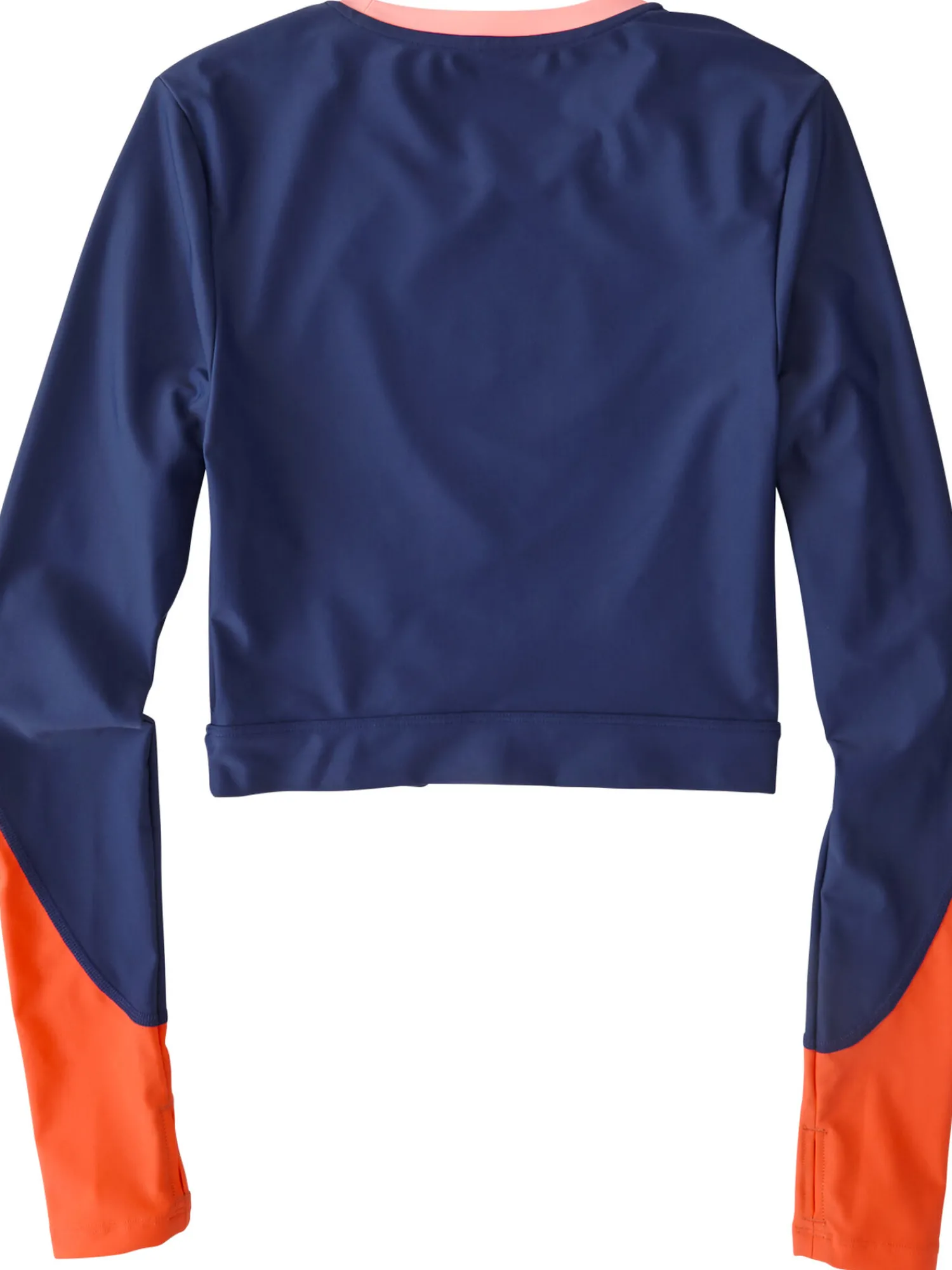 Women Title Nine Solid Swim Tops>Tideturn Cropped Rash Guard