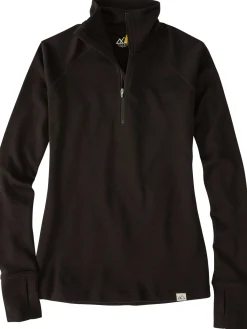 Women Title Nine Long Sleeve Tops>What The Bluff 1/2 Zip Long Sleeve Top