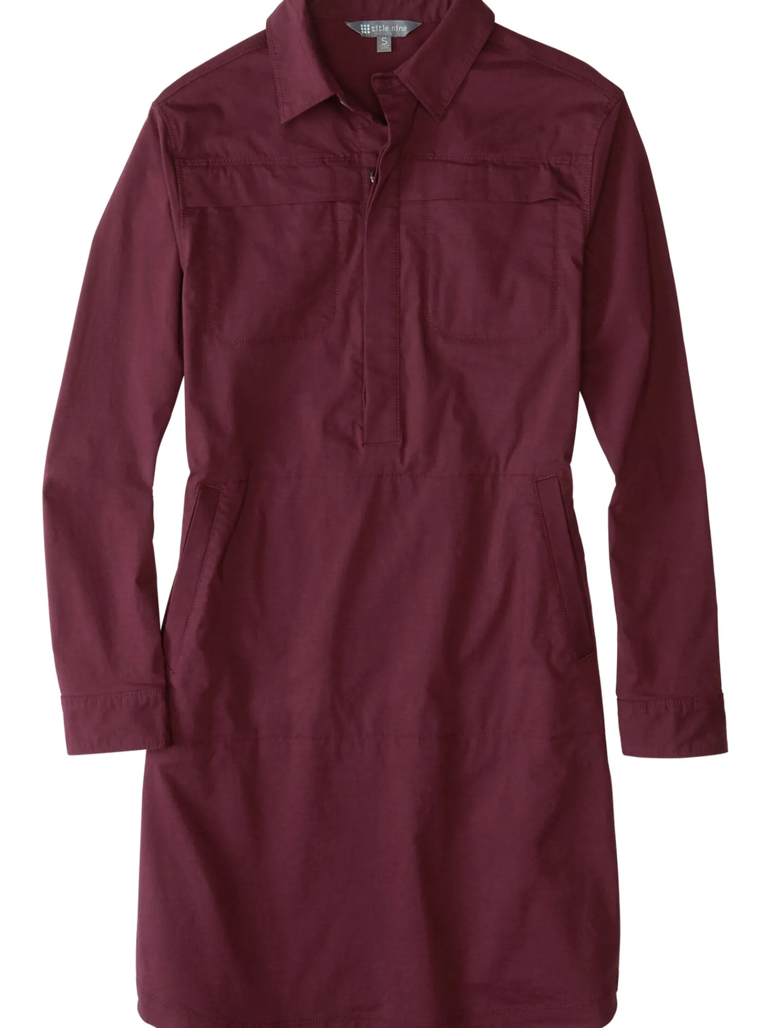 Women Title Nine Dresses>Wren Utility Shirt Dress - Solid
