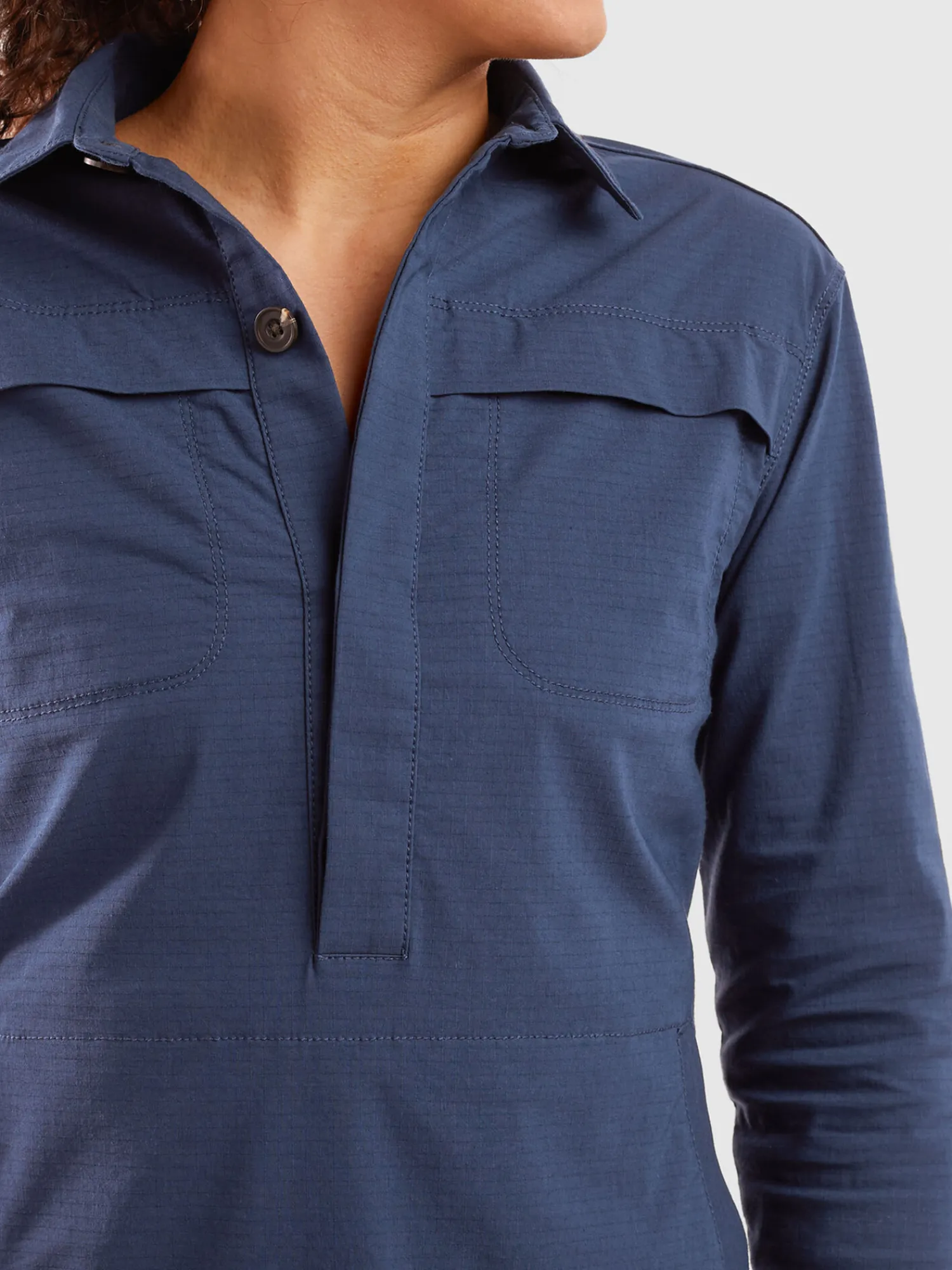 Women Title Nine Dresses>Wren Utility Shirt Dress - Solid