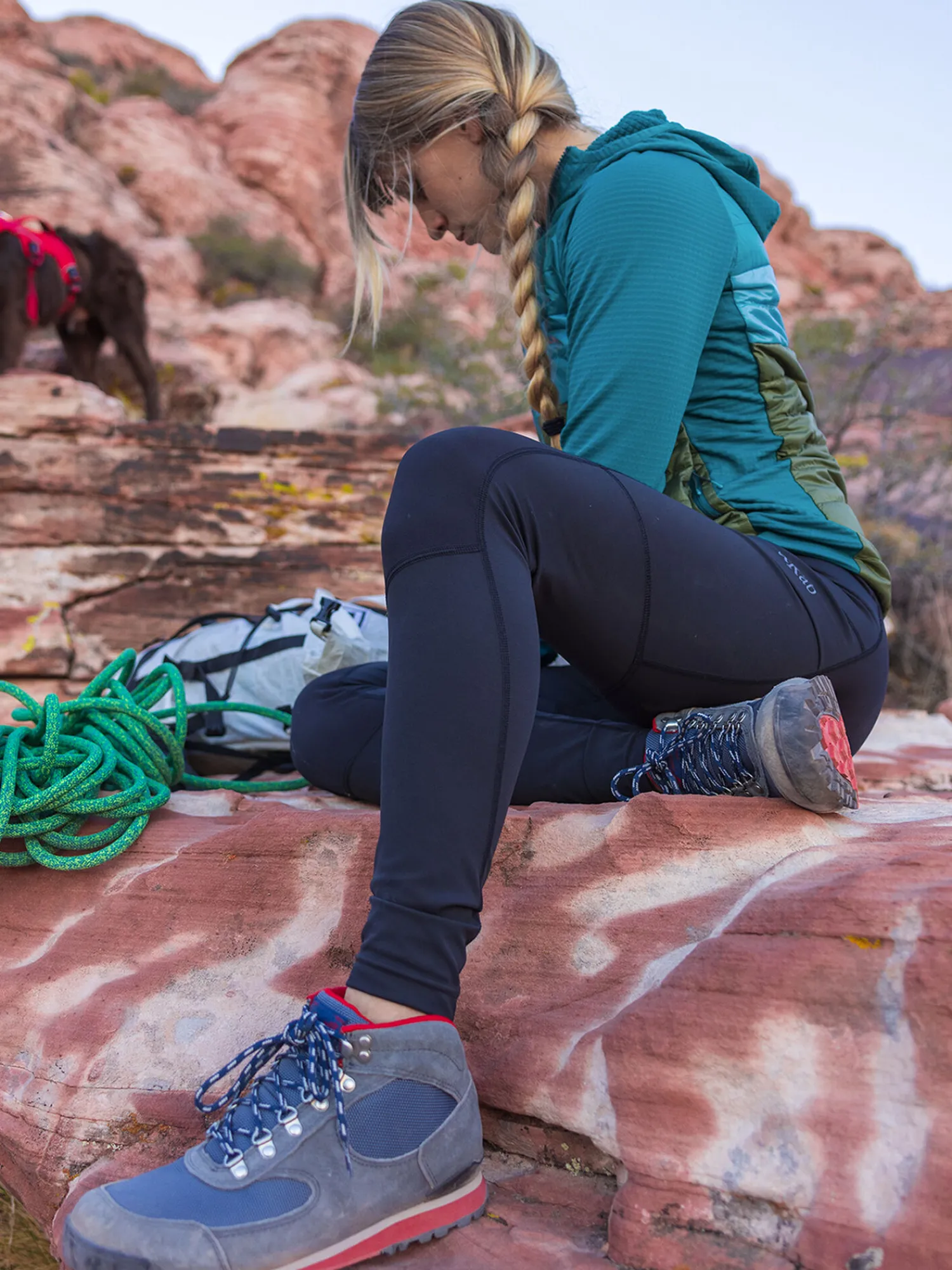 Women Title Nine Bottoms Finder>Zion Hiking Tights