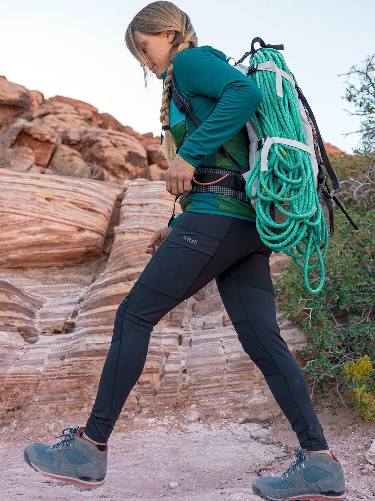 Women Title Nine Bottoms Finder>Zion Hiking Tights